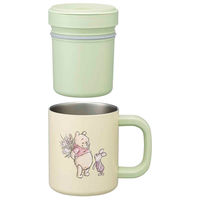 スケーター マグカップ フタ付き インナーカップ 330ml キャラクター ステンレス くまのプーさん 460209 1個（直送品）
