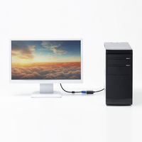 サンワサプライ  DisplayPort-VGA変換アダプタ AD-DPV06（直送品）
