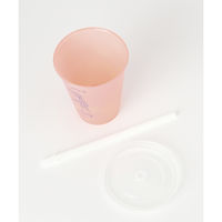 （世界の名作）カラーチェンジタンブラー(M) 真珠の耳飾り LAKOLE/ラコレ