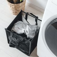 武田コーポレーション 折りたたみ式マルチバスケット シングル U3-OMB33BK 1個