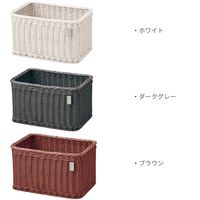 サンリツ KLEANE PLUS洗える抗菌素材のストレージBOX L ダークグレー 　1セット（3個）