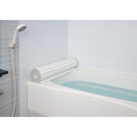 ミエ産業 Ag+シャッター式風呂ふた 幅70×長さ142.5×厚み1.2cm ホワイト M14 WH(日本製) 1枚（直送品）