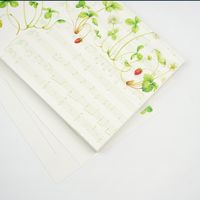 フロンティア 一筆箋 野イチゴと五線譜 MP-577 1冊(36ページ)（直送品）