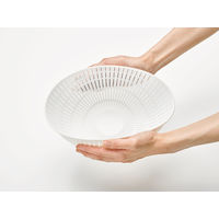 吉川国工業所 ザルとボウル（プレート＆蒸気であたためる冷凍ごはん容器3個組）　Ｗ ＬＢＫーＳー01_Ｗ 1セット