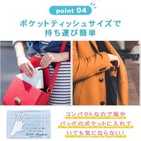 ハンカチいらずのペーパータオル ポケットティッシュサイズ パルプ 10組（2枚重ね）のん・しゅきん10組16P30入 1セット（1個×30）トーヨ