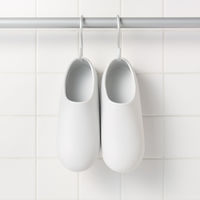 無印良品 ＥＶＡ 吊るせるやわらかバススリッパ Ｌ グレー 約２５．０‐２７．０ｃｍ 良品計画