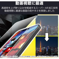 G253 ガラスフィルム 高透明 光反射軽減 動画映え ブルーライトカット PM-G253FLGARBL エレコム 1個（直送品）