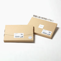 サガシキ メール便ケース ジッパー付 A4 3cm対応 4582673774915 1セット(50枚入)（直送品）