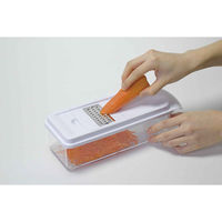 パール金属 野菜調理器セット ワイド Simplice ピーラー付き 容器付き 4プレート 435463 1個（直送品）