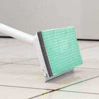 アズマ工業 外壁・玄関ブラシ 玄関タイルブラシスポンジF水切り付 AZ297 443953 1個（直送品）