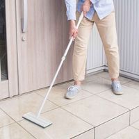 アズマ工業 外壁・玄関ブラシ 玄関タイルブラシスポンジワイドF AZ296 443958 1個（直送品）