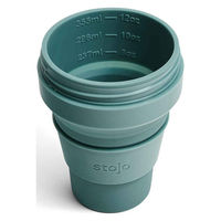 stojo タンブラー POCKET 355ml 持ち運び 蓋付き コーヒー 折りたためる EUCALYPTUS 422697 1個（直送品）