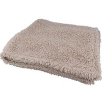 iiもの本舗 hokotto シープボアひざ掛け 70×100cm グレージュ 4589596695174 1枚（直送品）