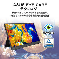 ASUS 15.6インチ モバイル液晶モニター USB Type-C×2/Mini HDMIポート搭載 MB16AHV USB Type-C給電対応 1台
