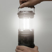 DLB-004LTDS 懐中電灯にもなるLEDランタンシルバー 1セット（1台×2）（直送品）