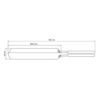 TRAMONTINA ノンスティックオムレツフライパン 24cm 20687/024 1本（直送品）