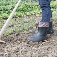 阪神素地 トライバルブーツ ブラックLLL GC5640 1足（直送品）