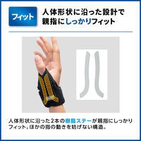 メディエイド しっかりガード親指 スタンダード M 356202 日本シグマックス　指サポーター