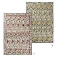 川島織物セルコン モリスデザインスタジオ ピンクアンドローズ 2000×2000mm ピンク KF1718A_40P 1枚（直送品）