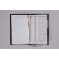 高橋書店 【2025年4月版】ニューダイアリーカジュアル1 手帳判 片側1週間+ノート 月曜始まり ブラック 821 1冊（直送品）