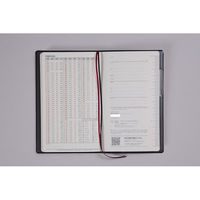 高橋書店 【2025年4月版】ニューダイアリーアルファ2 手帳判 片側1週間+ノート日曜始まり 黒 815 1冊（直送品）