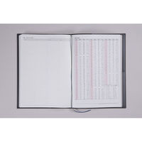 高橋書店 【2025年4月版】デスクダイアリーカジュアル B5 片側1週間+ノート 月曜始まり 黒 970 1冊（直送品）