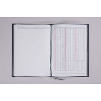 高橋書店 【2025年4月版】デスクダイアリーカジュアル B5 バーチカル 月曜始まり ブルーブラック 974 1冊（直送品）