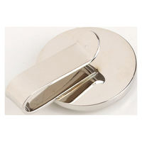 日本紐釦貿易 日本紐釦貿易(Nippon Chuko) ゴルフマーカー シルバー 本体&プレート1セット A8-23 1セット(3袋)（直送品）