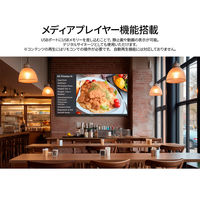 JAPANNEXT 55インチ4Kディスプレイ・スタンド(JN-3275-JRSA)セット 3年保証 JN-HDR553IPS4KJRSA 1セット（直送品）