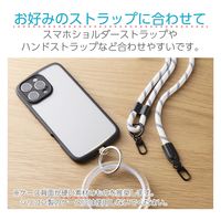 スマホ ストラップホルダー シート ステンレス製 ケーブル穴用 1口タイプ ゴールド PWSTHD1SSGD エレコム 1個（直送品）