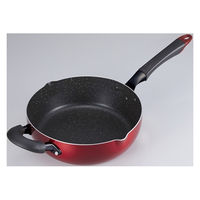 竹原製缶 グッドフル IH深型フライパン 22cm ガラス蓋付き PK-522G 1個（直送品）