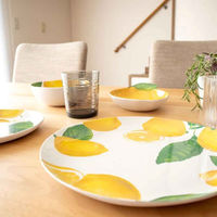 1956レストラン・サプライ プレート 27cm フレッシュレモン プラスチック 432549 1個（直送品）