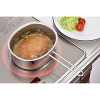 下村企販 片手鍋 IH対応 食洗機で洗える 楕円鍋 日本製 442351 1個（直送品）