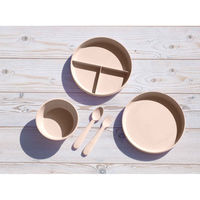 1956レストラン・サプライ スプーン&フォーク 14cm キッズ ユニバーサル ベージュ 453475 1個（直送品）