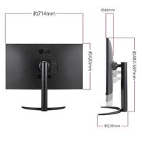 LG Electronics Japan  31.5インチ 4Kワイド液晶ディスプレイ(3840x2160) 32UR550K-B（直送品）