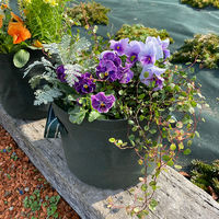 アストロ 不織布ガーデンポット 7号 3枚組 622-02 1セット(3枚)（直送品）