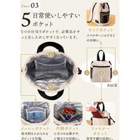 アイメディア 保冷温ショルダーバッグ ベージュ 1010167 1個（直送品）