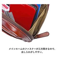 スワン GEM BASIC 牛革シャドー 縦ショルダー 1513 ブラウン 1個（直送品）