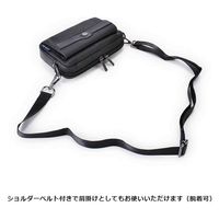 スワン Troy Bros シュリンク 横ショルダーバッグM 7012 ブラック 1個（直送品）