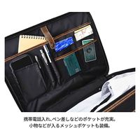 スワン SUN EAGLE アタッシュケースS 7466 ブラック 1個（直送品）
