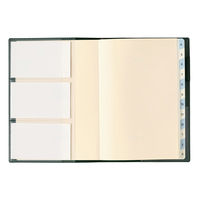 【2025年4月版】NOLTY キャレル B6 ウィーク3 片側1週間+ノート 日曜始まり グリーン 9094 1冊（直送品）