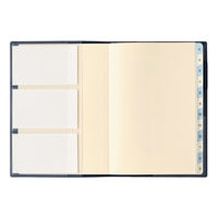 日本能率協会マネジメントセンター 【2025年4月版】NOLTY キャレル B6 バーチカル2 ネイビー 9092 1冊（直送品）