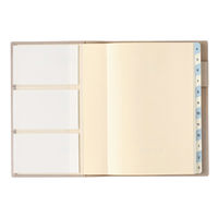 日本能率協会マネジメントセンター 【2025年4月版】NOLTY キャレル B6 バーチカル2 ベージュ 9096 1冊（直送品）