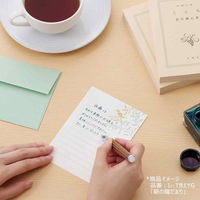 マルアイ お手紙文庫 レターセット 朝の陽だまり レ-TB1YG 1セット(1パック×5)（直送品）