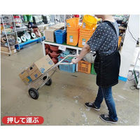 ミナト電機工業 アルミ製ハンドトラック MTH-100 1個（直送品）