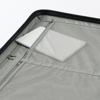 無印良品 バーを自由に調節できる ハードキャリーケース ７５Ｌ カーキ 良品計画