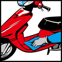 スコット　ショップタオル 　ライトデューティー 65721 1本