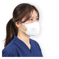 KN95 立体マスクmomocoモデル 個別包装レギュラーピュアホワイト 20枚 4573508630384 1箱(20枚入)（直送品）
