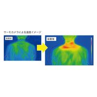 ケンユー 温活女子のからだケア 首肩ほっこり温熱ベルト ワイドタイプ(BR) 1個入 KHW-24BR 1個（直送品）