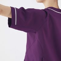 MONTBLANC（モンブラン） スクラブ 兼用 半袖 ワイン／ネイビー 4L MS006-7283 1枚（直送品）